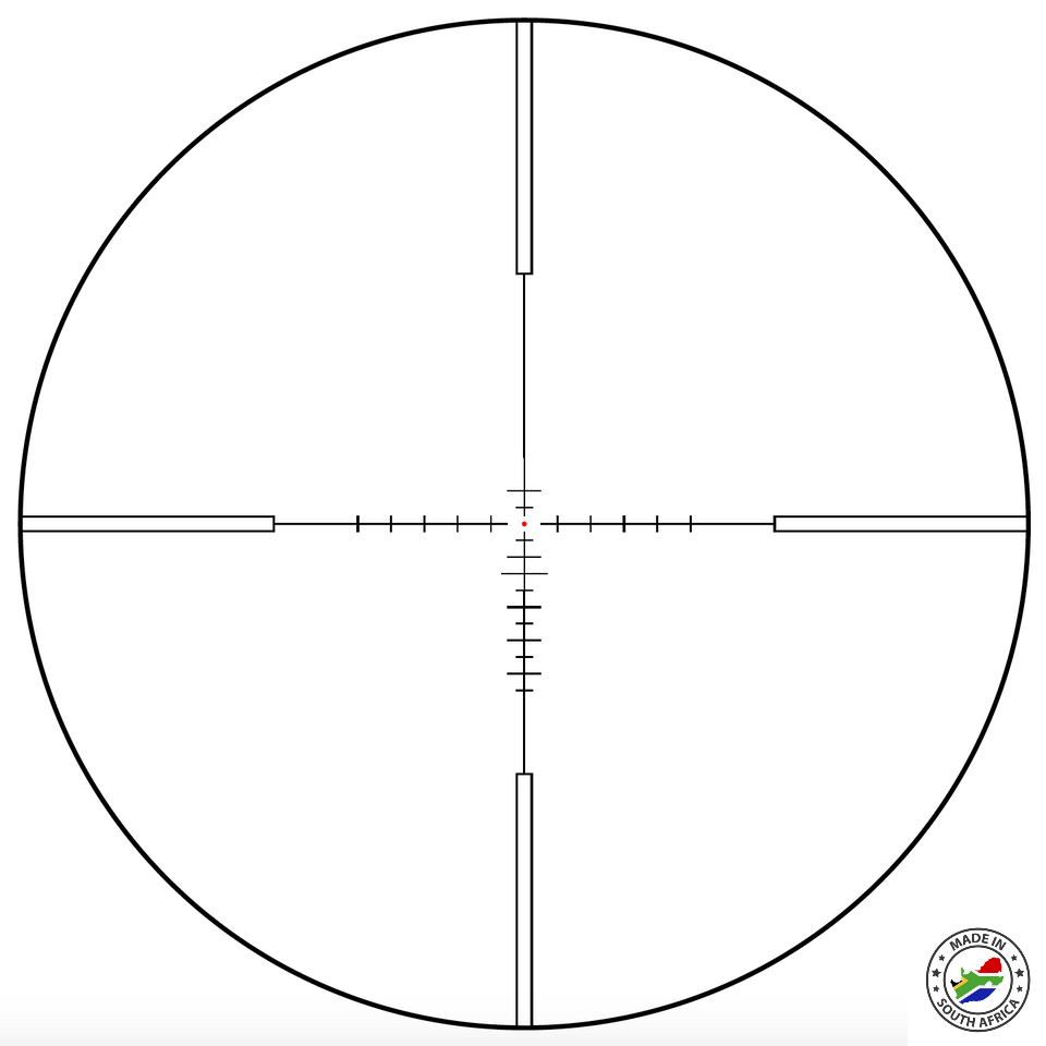 Rudolph V1 5-25x50mm T3 IR reticle - Image 9
