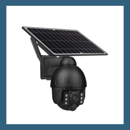 Wifi Steel Solar PTZ Camera (With Memory Card)