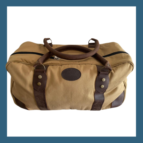 Canvas & Leather travel Bag