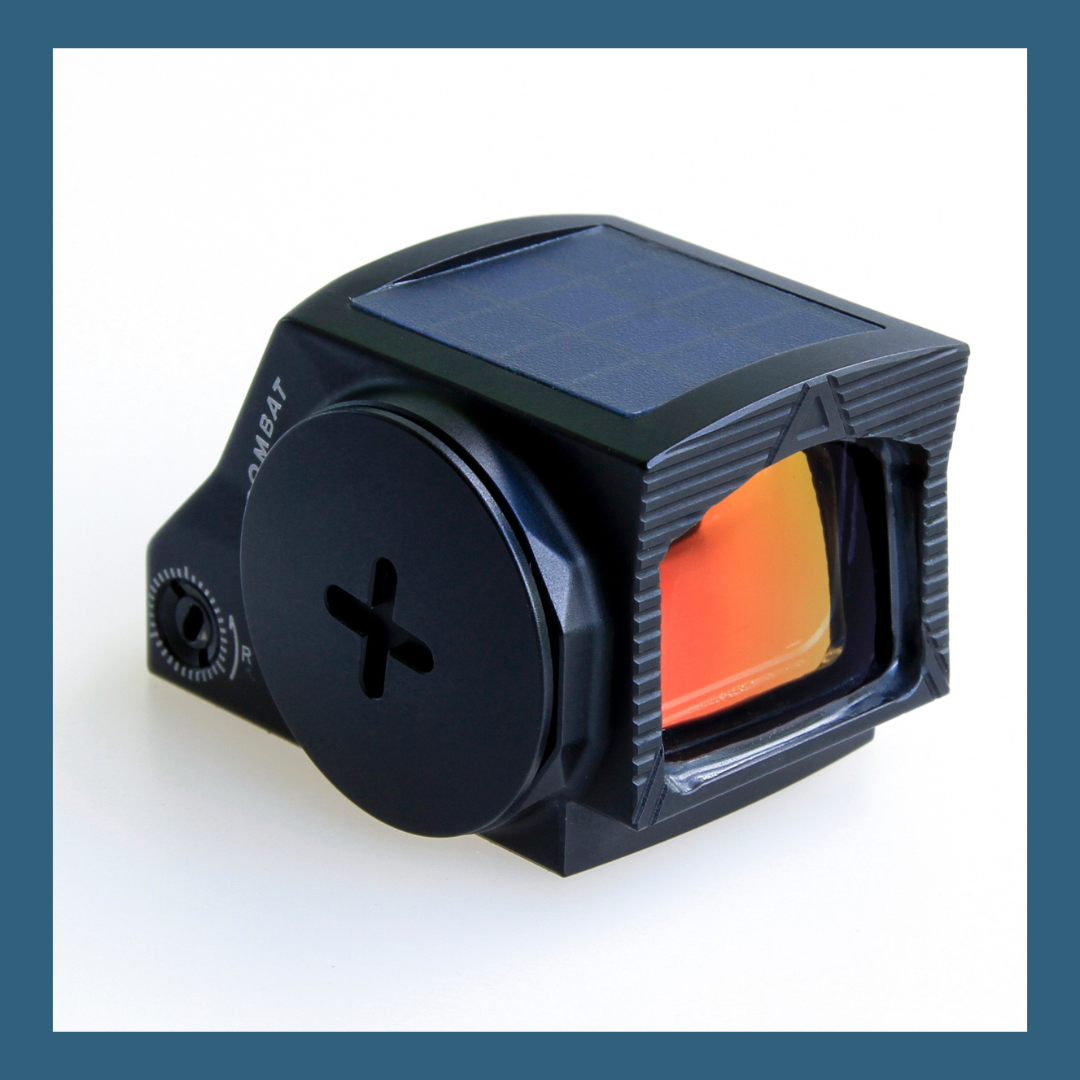 AKRA ORIGIN X Combat – Multi-Reticle Solar Enclosed Red Dot