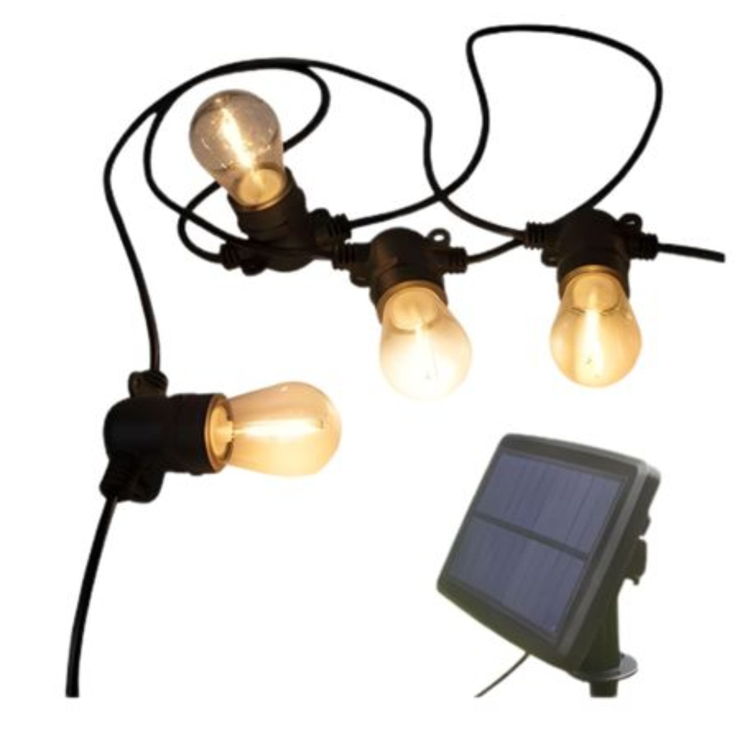 Solar Powered Outdoor LED String Lights – 15M - Image 5