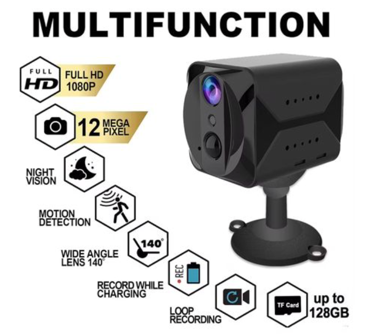 4G Spy Cam with SD Card & SIM Card - Image 2
